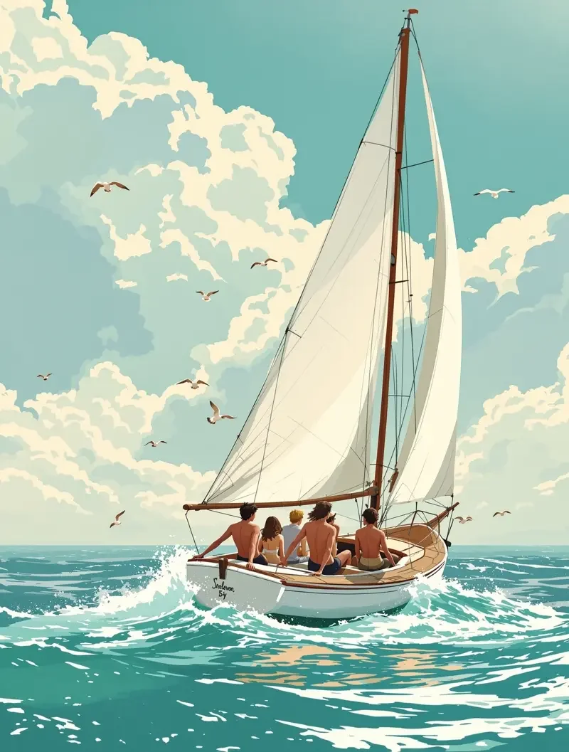 少年与海 高清海报